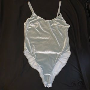 Velvet body suit